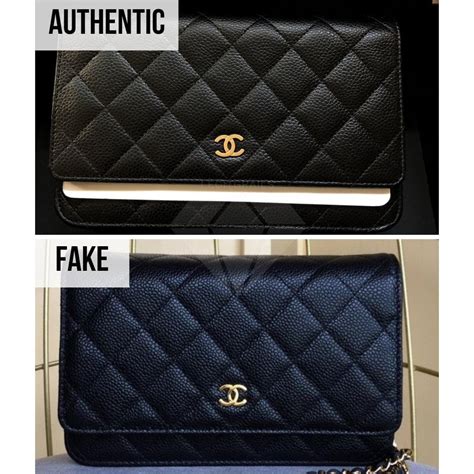 fake chanel wallet on chain|how to tell real chanel.